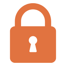 A lock icon